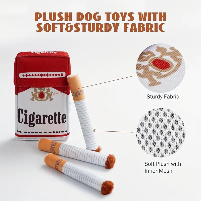dog toy cigarette